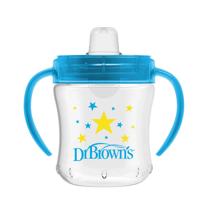 Dr Brown's Soft Spout Trainer Cup - Blue