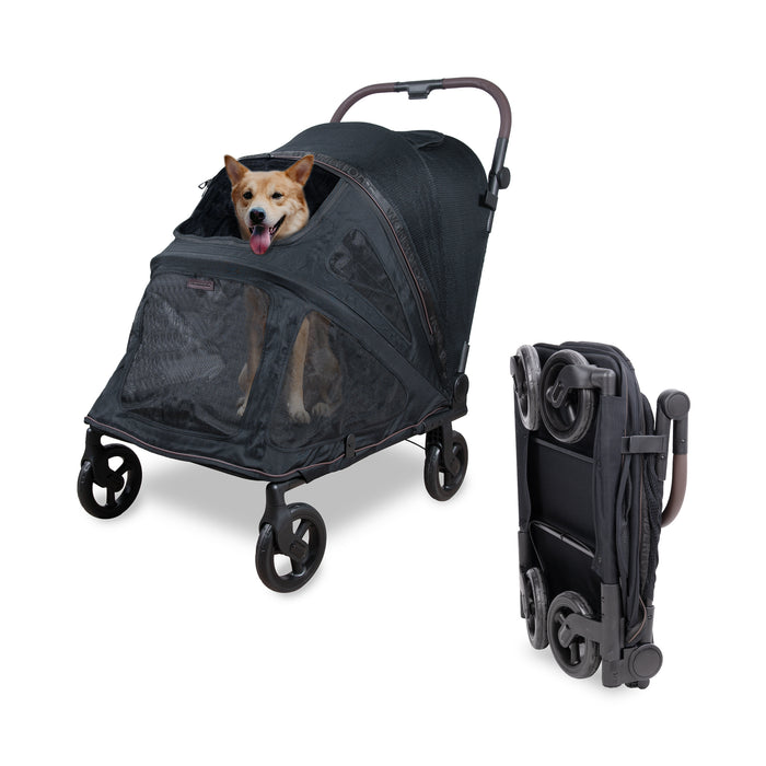 Hudson Pet Stroller - with FlatFold™ Technology