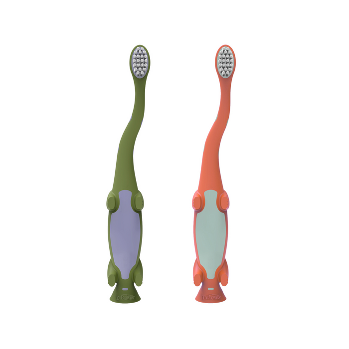 Dr. Brown’s™ Dinosaur Toddler Toothbrush 2 pack