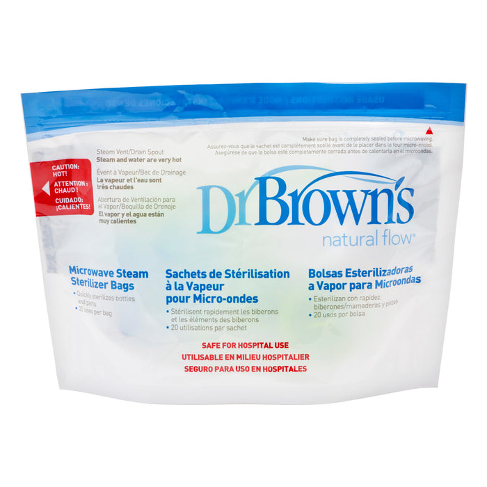 Dr Brown's Microwave Steam Steriliser Bags