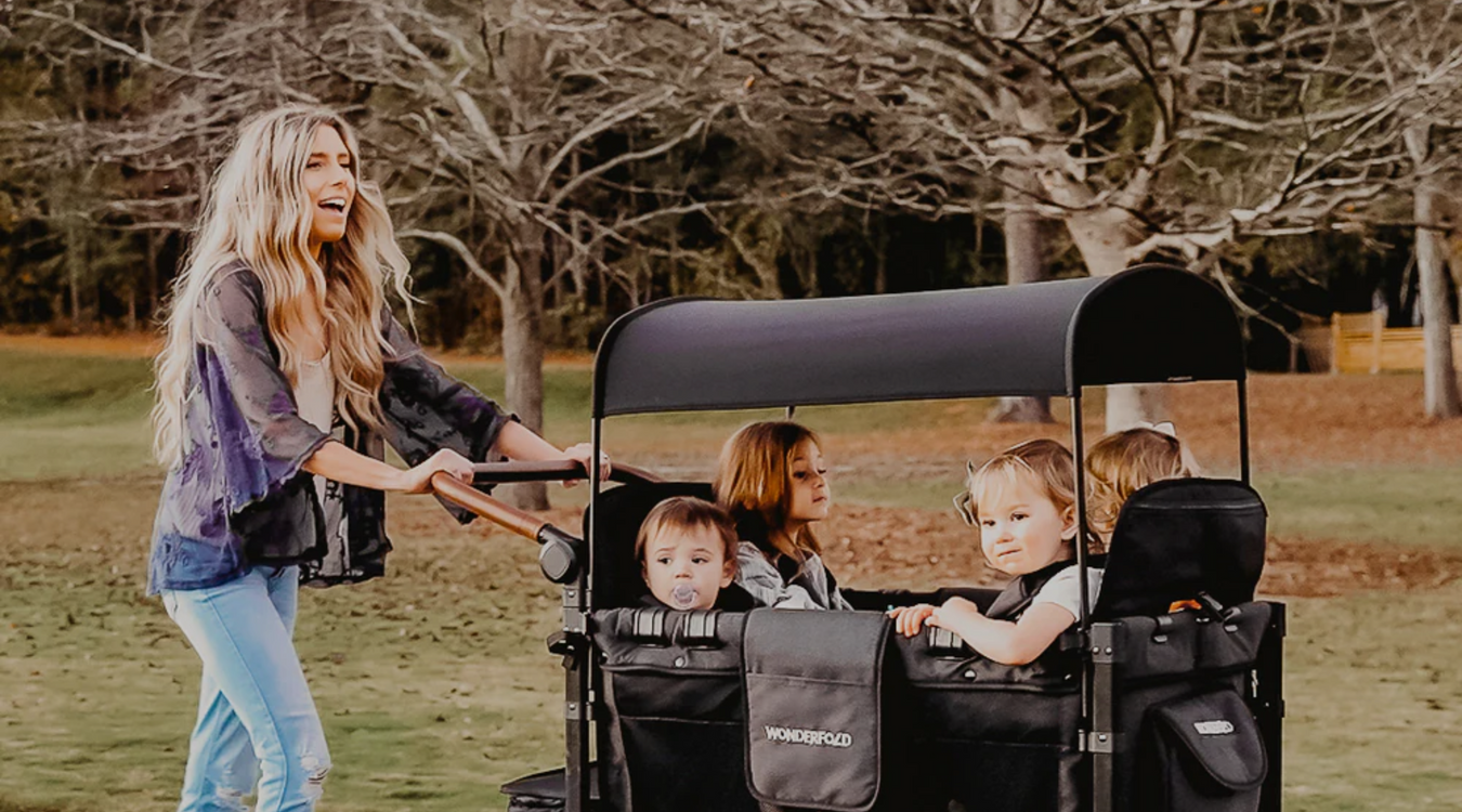 WonderFold stroller four children