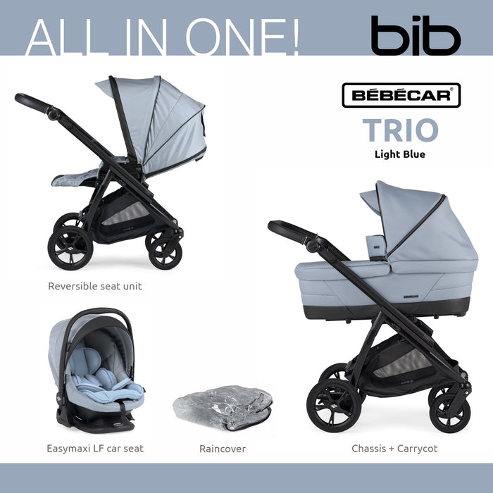Bébécar BIB - Light Blue Trio Set