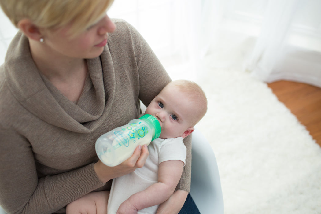 Dr. Brown's 270 mL Anti-Colic Options+ Baby Bottle, Green Stars, 1-Pack