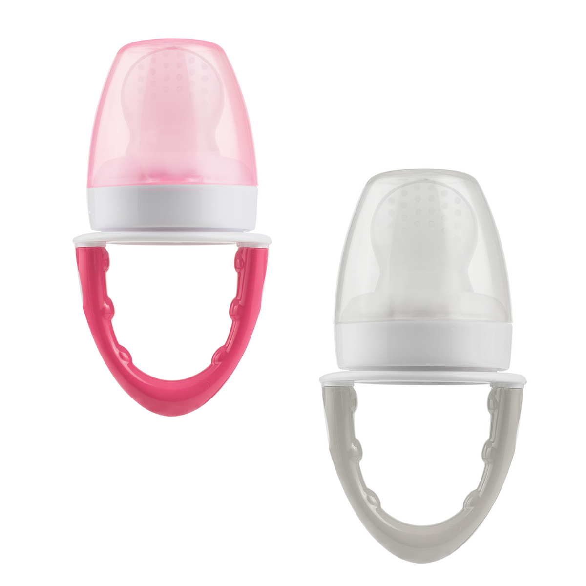 New Baby Feeder In Light Pink Color And Stone On Lid In Pink Color main image 1