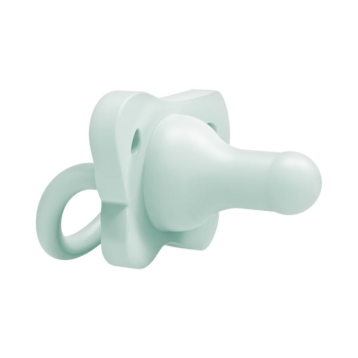 Dr Brown's One Piece Silicone Soother 2 Pack - Blue & Green