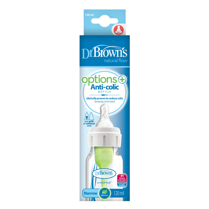 Dr Brown's Options+ Narrow Neck 120ml Single Bottle