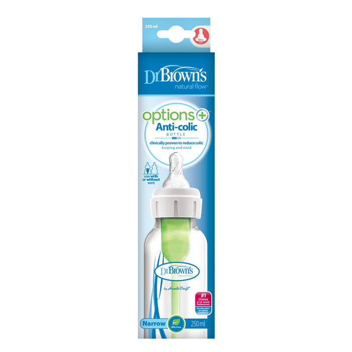 Dr Brown's Options+ Narrow Neck 250ml Single Bottle