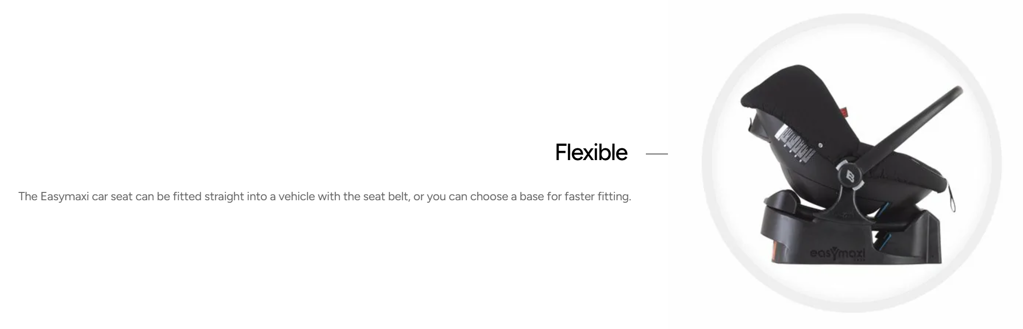 ISIZE ROSE CAR SEAT *car seat only*