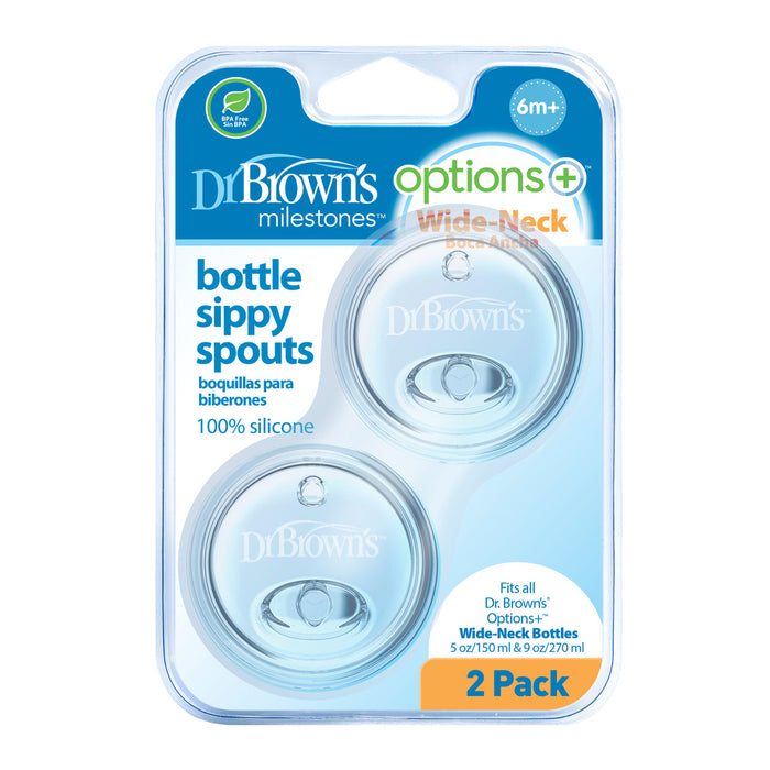 Dr Brown's Options+ Bottle Sippy Spouts (2-Pack)