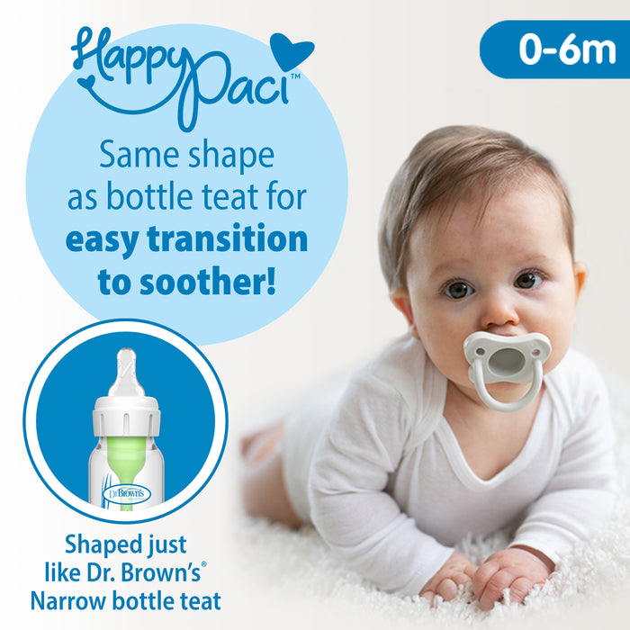 Dr Brown's Options+ Narrow Neck 120ml 3 Pack and Soother