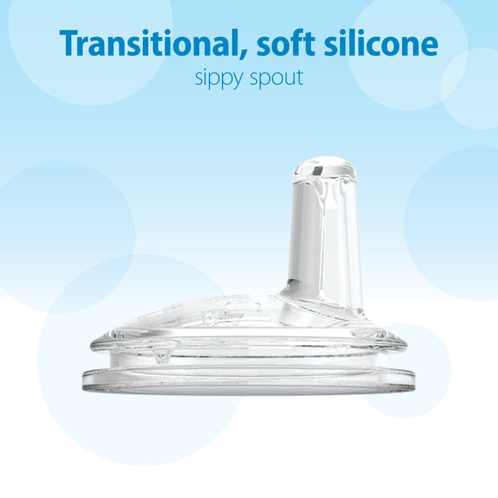 Dr. Brown's 270ml Wide-Neck Transition Bottle - Green Stars