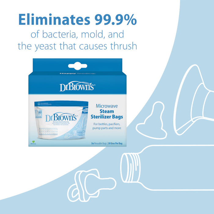 Dr Brown's Microwave Steam Steriliser Bags