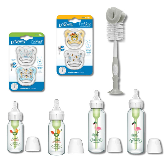 Dr Brown's Narrow Neck Glass Bundle