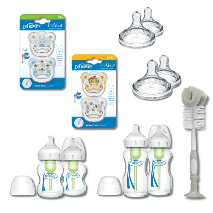Dr Brown's Wide Neck Glass Bundle
