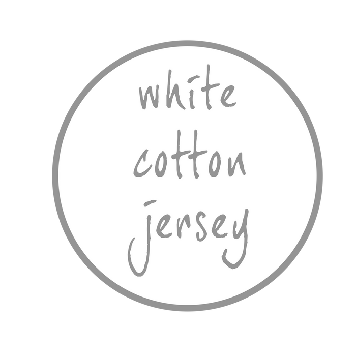 Dreamgenii Pillow Cover - White Jersey Cotton